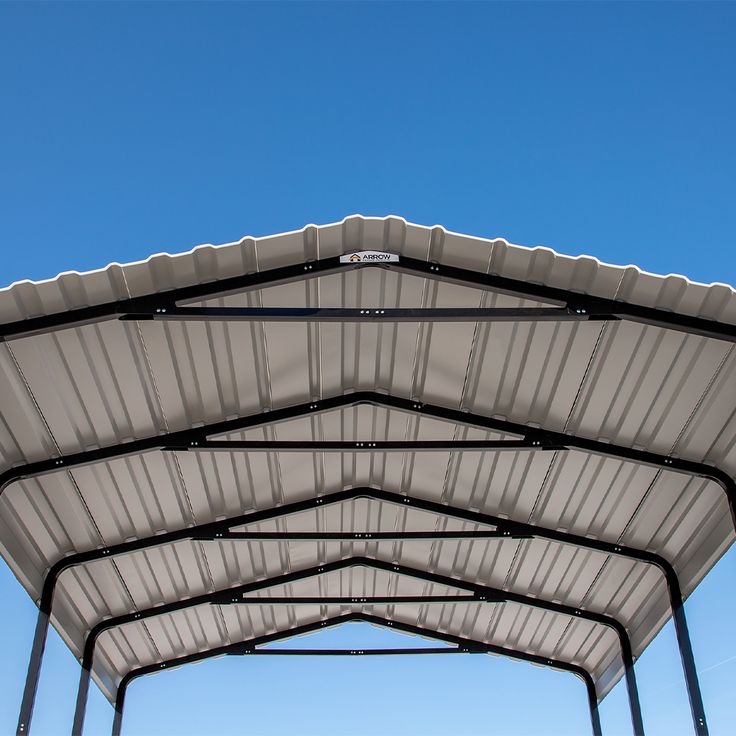 Shelterlogic Arrow RV Carport in Black, Size 14'W x 20'L x 14'H _ Overton's
